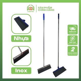 Cây cào nước đẩy nước gạt nước inox làm khô sạch sàn nhà sân nhà ngập nước nhà vệ sinh nhà tắm