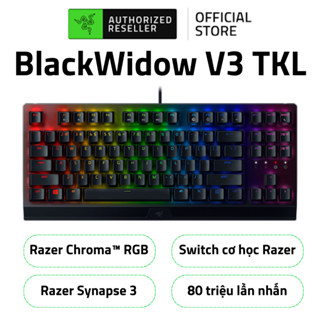 Bàn Phím Razer BlackWidow V3 Tenkeyless | Phím Cơ | Kết Nối Dây | Keycap ABS | 87 Phím | Led RGB 16.7M màu