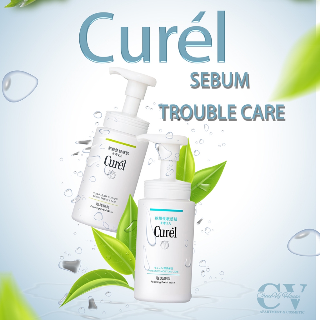 Sữa Rửa Mặt Dạng Bọt Curel