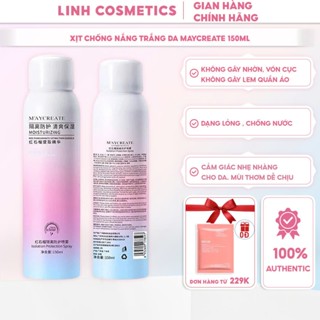 Xịt chống nắng Maycreate nội địa Trung 150ml