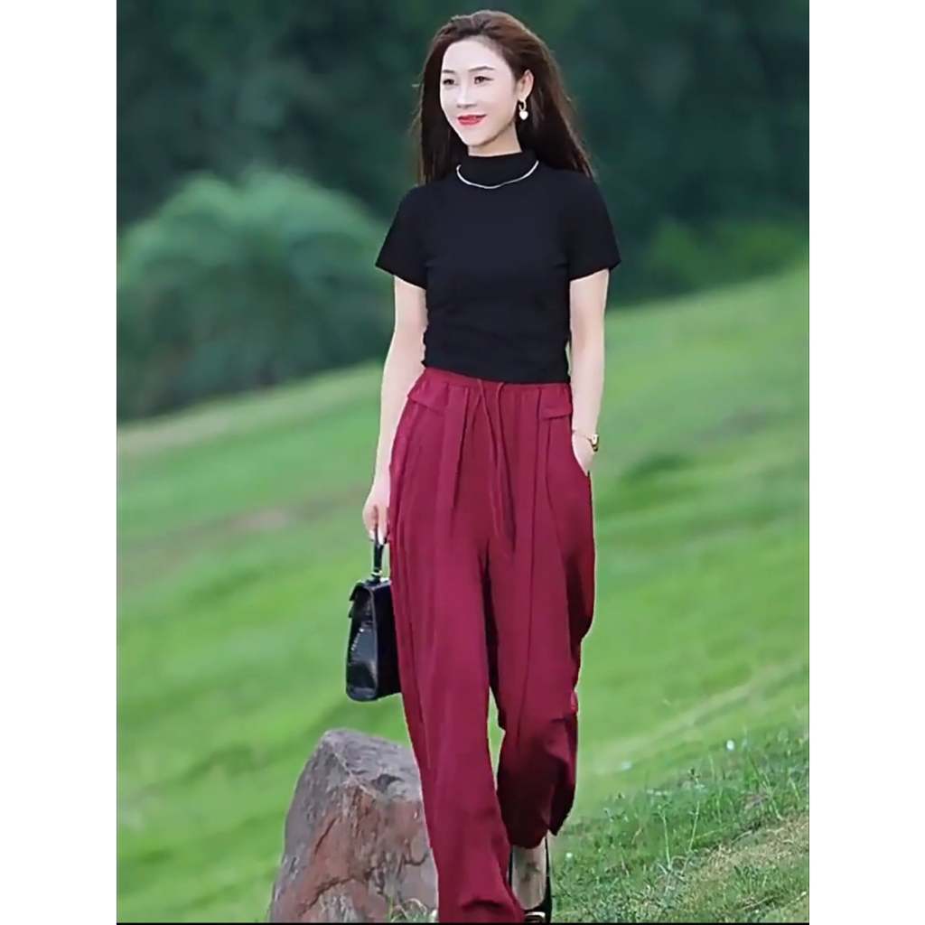 Quần Nữ Trung Niên Tôn Dáng Nila | Thiết Kế Sang Trọng ⭐ Đủi Cao Cấp