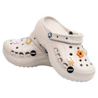  Dép Sục Nữ Cross Hàng Cao Cấp Đế 5cm Đúc Nguyên Khối Tặng Kèm 12 Sticker Ngẫu Nhiên 