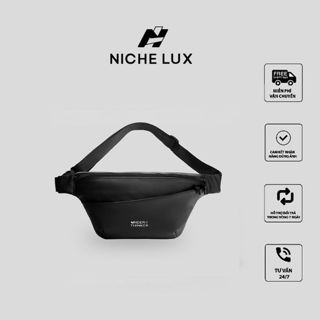 Túi Bao Tử ROCKY Nam Nữ Da Đeo Chéo Hông Bụng Đi Chơi Thể Thao Đa Năng Trượt Nước | NICHE LUXURY