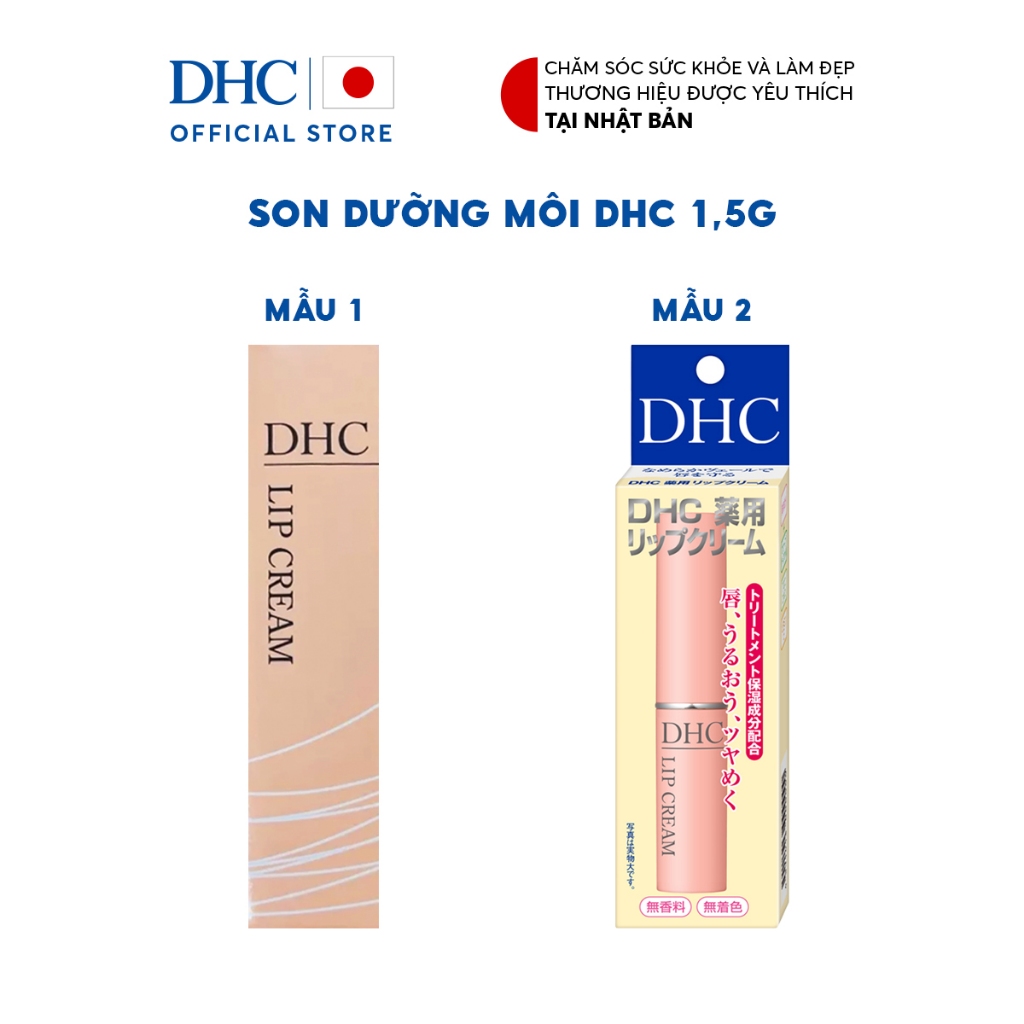 Combo 2 Thỏi Son dưỡng môi DHC Lip Cream dưỡng ẩm, làm mềm môi | BigBuy360 - bigbuy360.vn