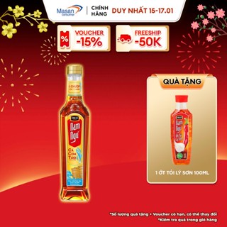 Nước Mắm Nam Ngư Cá Cơm Tươi Chai Thủy Tinh 500ml