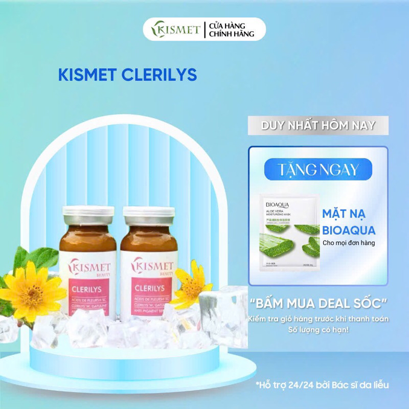 Serum trắng da mờ nám Clerilys Kismet