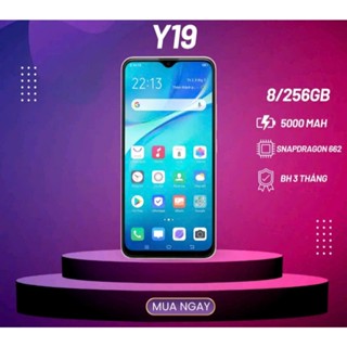 điện thoại Vivo Y19 2022) 2sim ram 6G máy Chính Hãng, Cấu hình siêu khủng, Cày game nặng mượt mà, Camera siêu né/128G