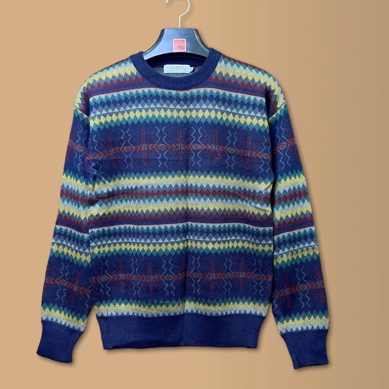 Áo len Nam Nữ họa tiết D67, dài tay. xem video chi tiết sản phẩm