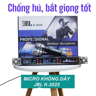 Micro Không Dây JBL K-2025 Mẫu Mới 2025, Chuyên Karaoke, Sự Kiện, Sóng Xa Hát Nhẹ, Nhiều Tính Năng Cao Cấp, Tự Ngắt