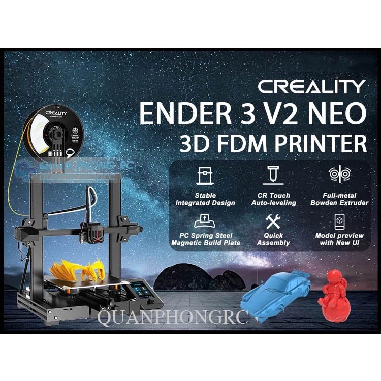 Máy In 3D CREALITY Ender 3 V2 Neo FDM Printer