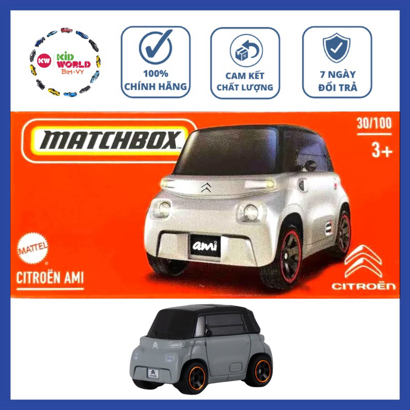Xe mô hình Matchbox Box Citroen AMI 30/100.