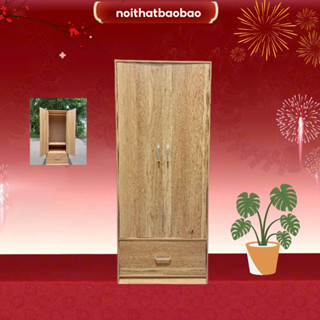 Tủ Quần Áo, Tủ Đựng Đồ, Tủ Kích Thước Lớn 145x60x40cm  Gỗ MDF Cao Cấp Phủ Melamine Chống Ẩm Mốc