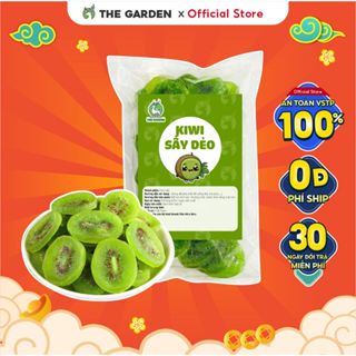 Kiwi sấy dẻo chua ngọt thơm ngon 500GR - THE GARDEN
