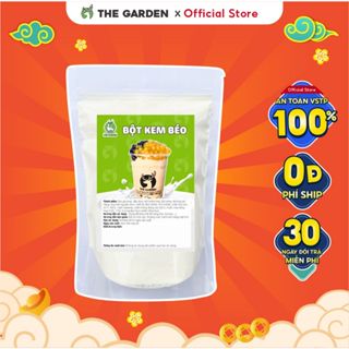 Bột Kem không sữa (bột kem béo) Nondairy creamer Pha Trà Sữa The Garden