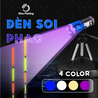 Đèn soi phao Rice Fishing câu đài cảm ứng chuyên dùng câu cá ban đêm KK-22