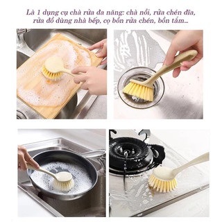 Dụng Cụ Cây Rửa Chén Từ Lúa Mạch Giải Pháp Tự Nhiên An Toàn Sức Khỏe Dễ Dùng