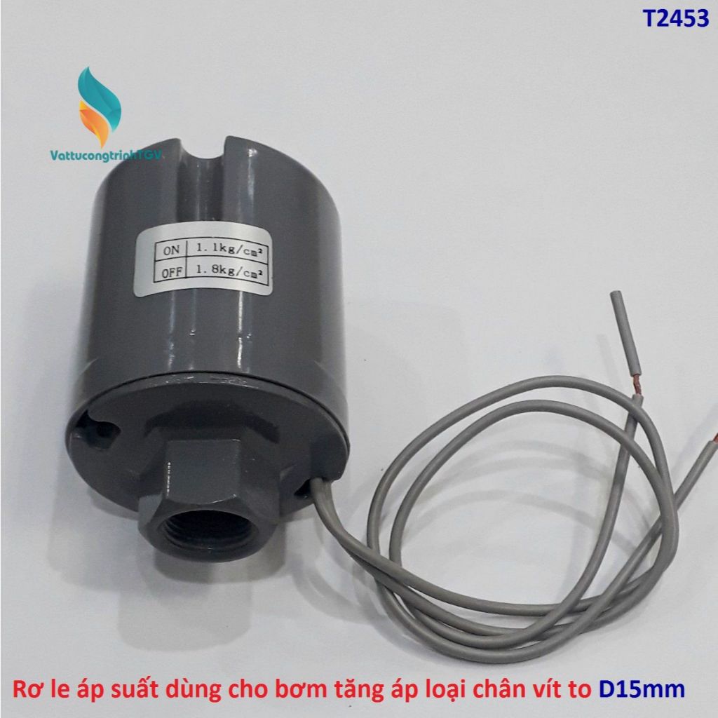Rơ le áp suất dùng cho bơm tăng áp
