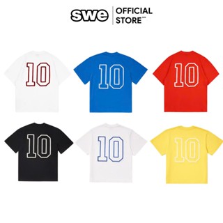 Áo Thun Thể Thao Local Brand Unisex SWE 10 TEE - Trắng/Đen/Xanh/Vàng