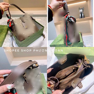 Túi quai xách dáng tote rút size 22cm kèm hộp hàng đẹp