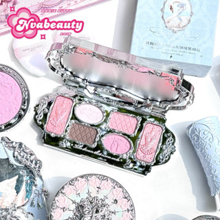 [Sẵn Hàng HCM] Bảng Phấn Mắt Thiên Nga Swan Ballet Flower Knows Chính Hãng 6 ô