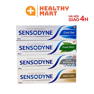 ✔️️️ kem đánh răng sensodyne 100g fresh mint - cool gel - white