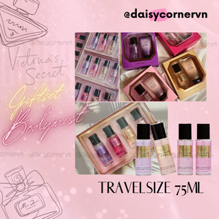   🇺🇸Bill Mỹ  Gift set 2024 - Set 2 món   4 món Xịt thơm Body mist Victoria’s Secret - Velvet Petals - Pure Seduction 