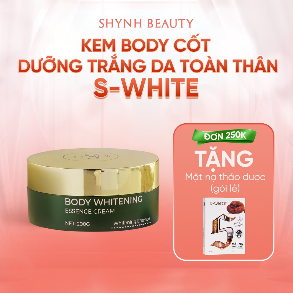 Kem Body Cốt S-White Da Trắng 200g