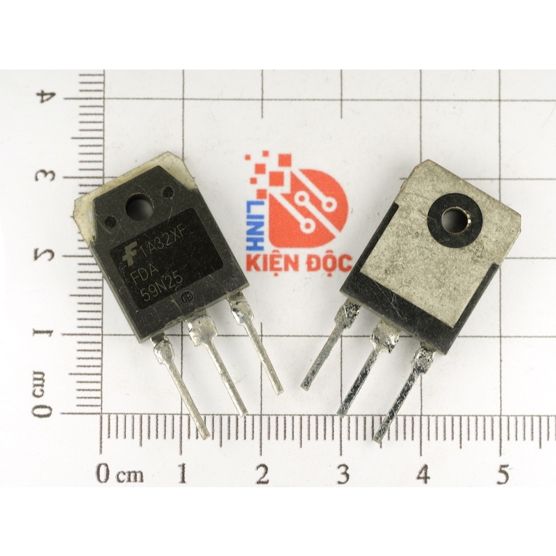[Combo 3 chiếc] FDA59N25, 59N25 Mosfet kênh N 59A 250V TO-3P (Tháo Máy)