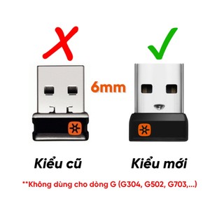Đầu Thu 6 Kênh Logitech USB Unifying Receiver - Hàng 2nd