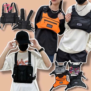 Túi đeo trước ngực unisex cho nam, nữ phong cách hip hop cá tính