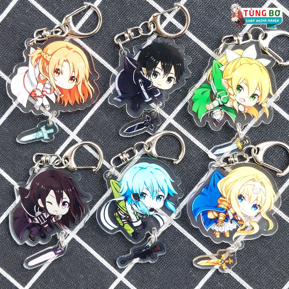 Móc Khóa Anime Sword Art Online: Alicization (Loại 2)