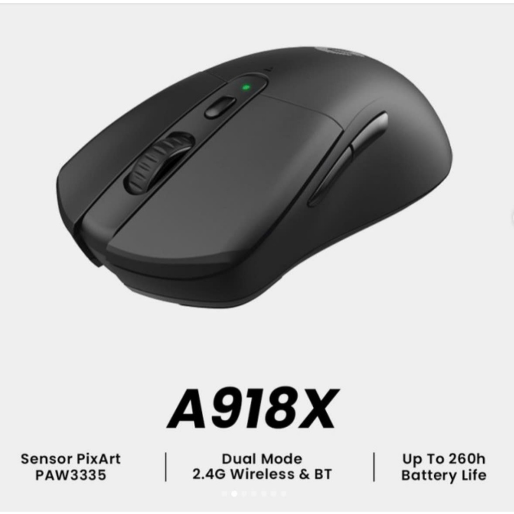 Chuột không dây Dareu A918X Gaming / wireless 2.4 + Bluetooth (PixArt PAW3335) | BigBuy360 - bigbuy360.vn