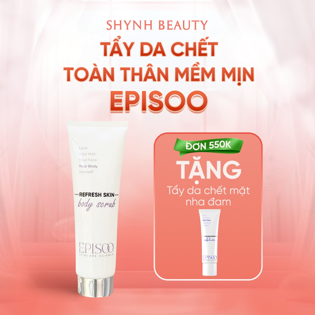 REFRESH SKIN BODY SCRUB DA MỊN MÀNG - RẠNG RỠ 200g