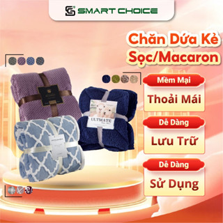 Chăn Lông Cừu SmartChoice SCG-PK027 2 Lớp Cao Cấp Nỉ Nhung Mềm Mịn Siêu Ấm