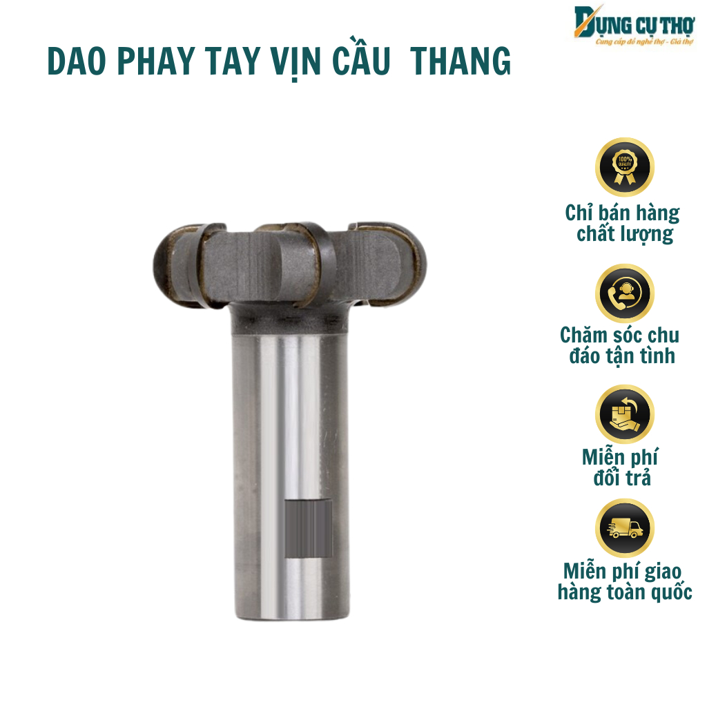 dao phay tay vịn cầu  thang