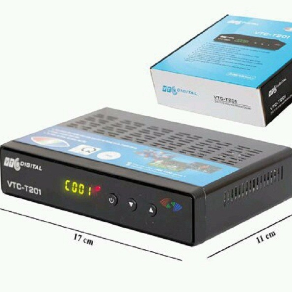 Đầu Thu Truyền Hình Số Mặt Đất DVB T2 Model T201 - ĐẦU THU  Digital  VTC 201