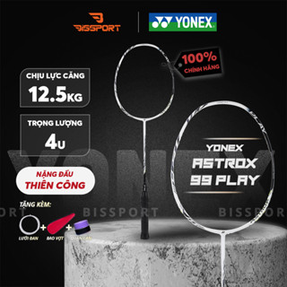 Vợt Cầu Lông Yonex Astrox 99 Play Chính Hãng - Màu Trắng - Lối Đánh Toàn Diện, Thiên Về Tấn Công