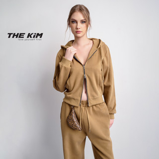 THEKIM Set lẻ áo khoác nỉ dài tay kéo khóa có mũ - quần nỉ dài, Bộ nỉ áo khoác dài tay quần ống suông ( bán lẻ áo quần )