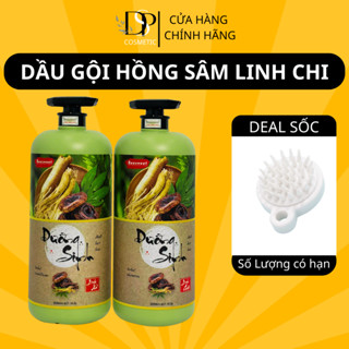 Dầu gội xả BEESWEET HỒNG SÂM LINH CHI 2000ml phục hồi hư tổn , kích thích mọc tóc chính hãng