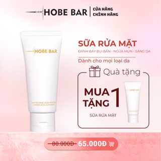 [Mua 1 Tặng 1] Sữa rửa mặt HOBEBAR giảm mụn, giảm dầu, làm sạch chuyên sâu và trắng sáng cho mọi loại da - 50ml