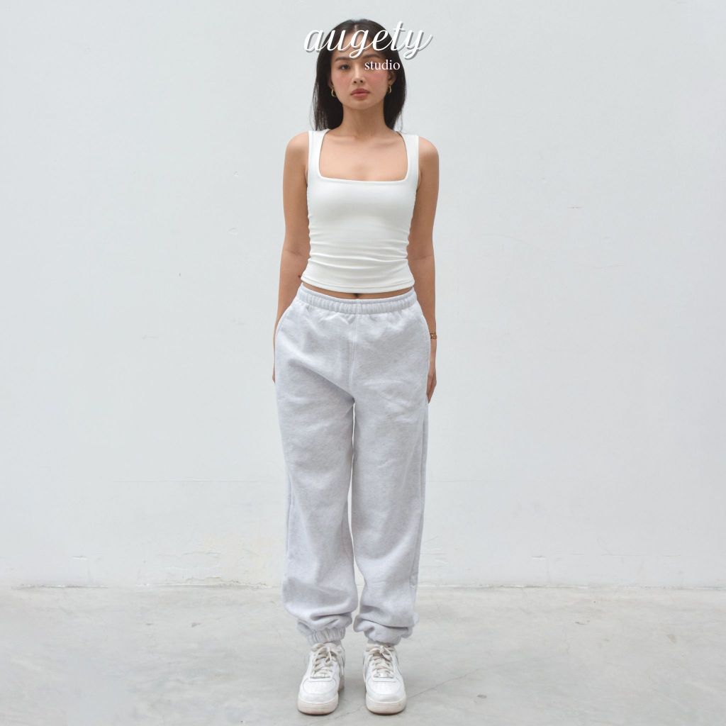 Quần Jogger Nỉ Bông Cotton Augety Studio Sweatpants