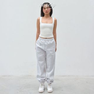 Quần Jogger Nỉ Bông Cotton Augety Studio Sweatpants