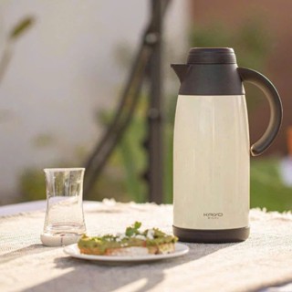 Bình giữ nhiệt có kèm lõi lọc trà inox 304 hàng Kaiyo pha trà mạn pha cafe dung tich 1000ml 