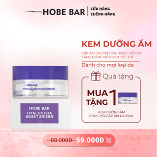 Kem Dưỡng Ẩm HOBEBAR Siêu Cấp Ẩm Dưỡng Sáng Hiệu Quả Làm Dịu Da và Phục Hồi Nâng Tone Dành Cho Mọi Loại Da Hộp 55ml