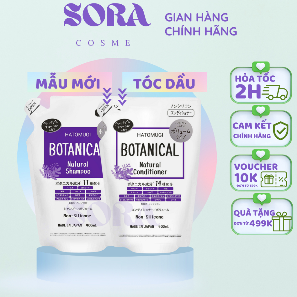 CHÍNH HÃNG GỘI XẢ FOREST HAIR 100ML sạch sâu kiềm dầu tóc
