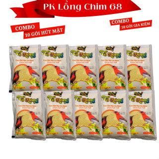 Cám hút mật gia kiệm (Combo 10) gói 100g Hàng Chính Hãng HSD 6 tháng