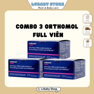 Bổ bầu và sau sinh Orthomol Natal [Hàng Nội Địa Đức Bay Air - Đủ Bill]