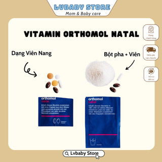 Bổ bầu và sau sinh Orthomol Natal [Hàng Nội Địa Đức Bay Air - Đủ Bill]