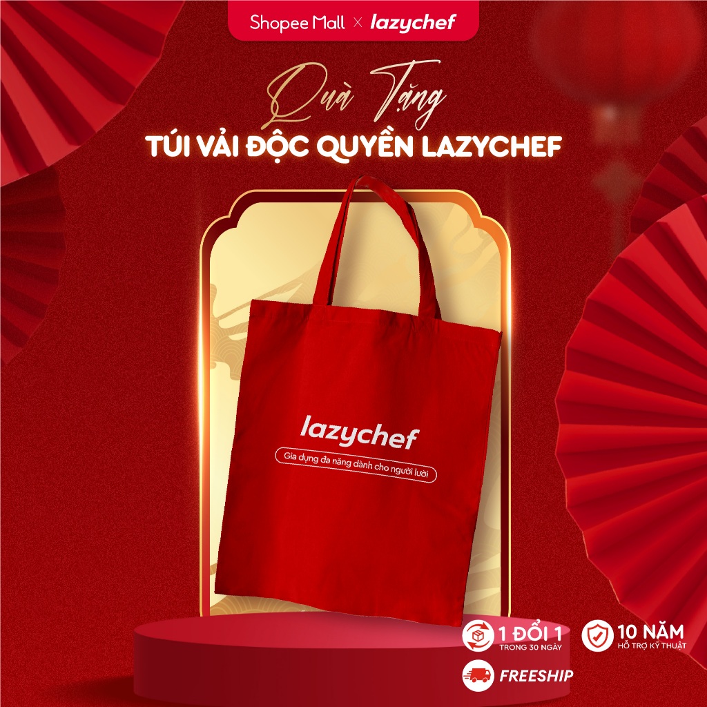 Túi vải đa năng Lazychef