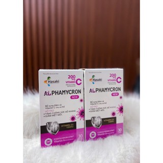 COMBO 2 HỘP  Viên uống ALPHAMYCRON tăng miễn dịch đào thải HPV